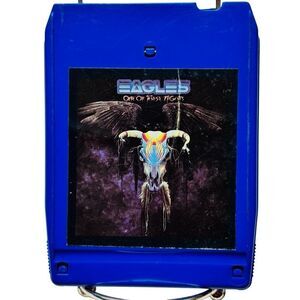 Eagles One Of These Nights 8 track tape Blue Rock N Roll 1975